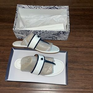 Jay McLaughlin White Sandals - Brand New Never Worn